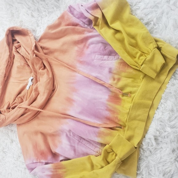 Young Fabulous & Broke Tie Dye Piper Cowl Neck Sweater size medium - Picture 11 of 14